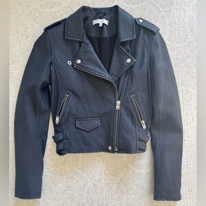 NWT Iro Ashville Leather Motorcycle Jacket